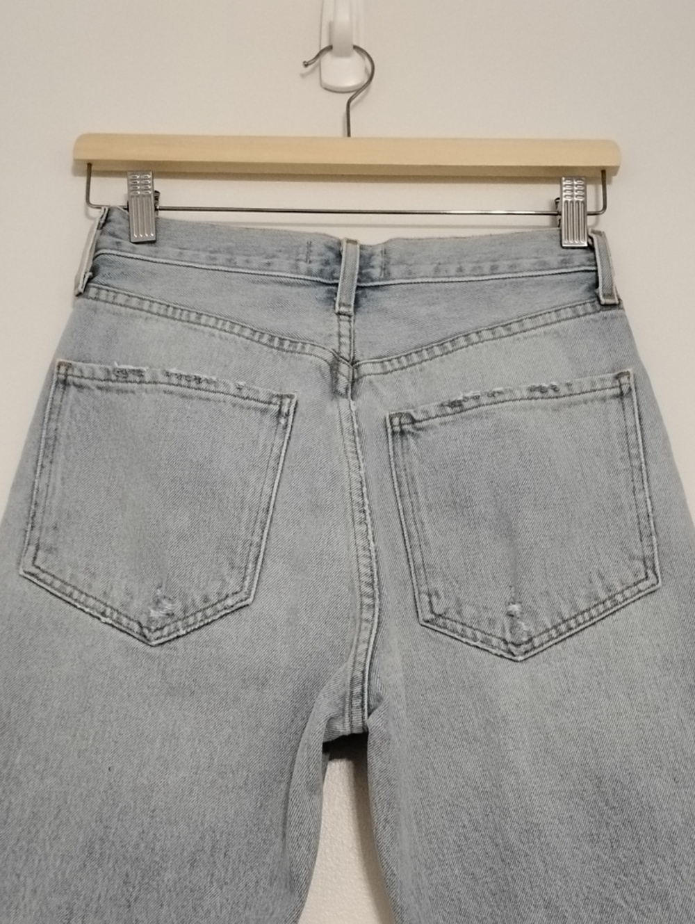 Agolde Riley High Rise Crop Jean W25 - Picture 4 of 10